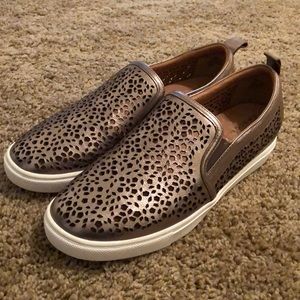 Caslon Metallic Slip-On Sneaker size 9.5